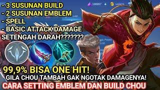 100% SAKIT COK - SET BUILD CHOU TERSAKIT 2024  EMBLEM CHOU TERSAKIT