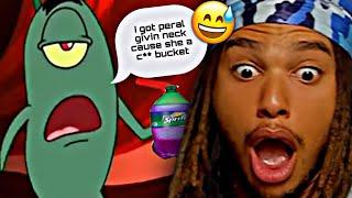 PLANKTONS CLAP BACK WAS CRAZYY  STD MR. KRABS DISS