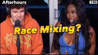 So what do yall think of Race Mixing? Nick Fuentes vs 6 Black Queens *Whole Panel Triggered