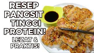 RESEP PANGSIT DIET TINGGI PROTEIN LEZAT & PRAKTIS  ledyanledy