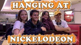 Hanging at Nickelodeon WK 443 Bratayley