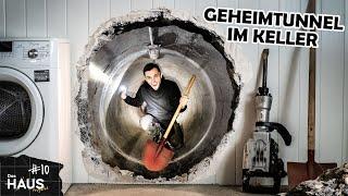 Wir bauen einen GEHEIMGANG aus unserem HAUS  Das Haus Projekt - Folge 10