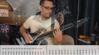 DEFTONES - Change In the House of Flies l Guitar Cover + Screen Tabs l Playthrough l ESP STEF B7