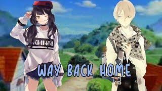 Nightcore - Way Back Home - Shaun feat.Conor Maynard →Switching Vocals with Lyrics←