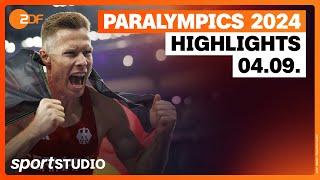 Paralympics Highlights Mittwoch 04.09.  Paris 2024  sportstudio