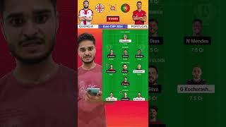 Euro 2024 Dream11 Team  Georgia vs Portugal Dream11 Prediction Today