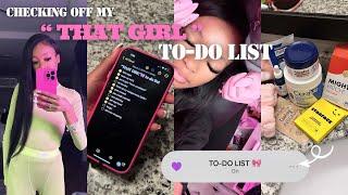 checking off my “THAT GIRL” TO-DO LIST  lash appt skating w bf back in gym packages + more