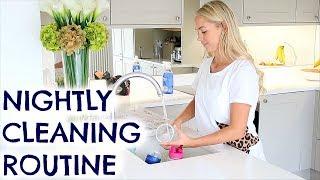 EVENING CLEANING ROUTINE OF A MUM  MOM    NIGHTLY CLEANING  EMILY NORRIS