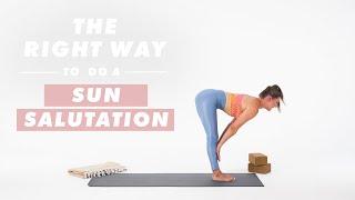 How To Do A Sun Salutation  The Right Way  Well+Good