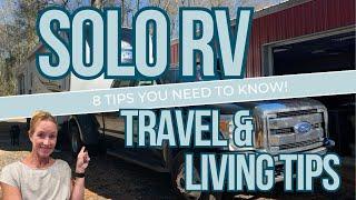 Solo RV Life 8 Tips for Solo RV Living & Travel