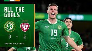 ALL THE GOALS  Ireland 3-2 Latvia  International Friendly Highlights