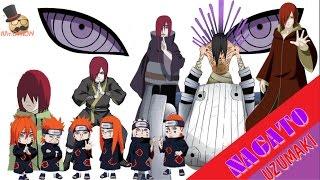 Naruto characters Uzumaki Nagatos Evolution