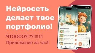 Нейросеть генерирует тебе портфолио? Как сделать кейс за 1 вечер? Midjourney и ChatGPT для дизайнера