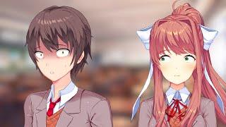 {DDLC Mod} MC and Monika switch bodies