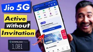 How I Activate Jio 5G Welcome Offer Without Invitation  5G Indoor Vs Outdoor Speed Test 