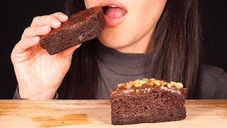 ASMR Belgian Dark Chocolate Cake and Brownie No Talking