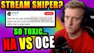 Tfue FaZe Sway & Clix MAJOR BEEF With OCE World Cup PROS...