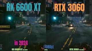 RX 6600 XT vs RTX 3060  in 2024