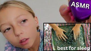 Best Gentle ASMR for fast sleep Glitter Sounds 10 minutes hand movements