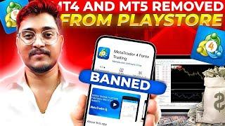 Mt4 & Mt5 Removed from Play Store I Xm Banned I Meta Trader News I Forex Trading RBI I Exness Ban