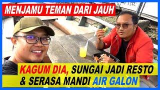 Keren Banget Sungai Bisa Jadi Warung Makan di Ketjeh Resto dan Serasa Main Air Galon di Umbul Cokro