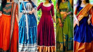 Old Saree Reuse IdeasDress Designs From Old Pattu Sarees