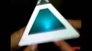 7 Renk Değiştiren Piramit Alarmlı Masa Saati Uygun İthalat