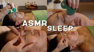 Hypnotic Hand Movements I got the BEST ASMR Facial Massage for Deep Sleep ‍️