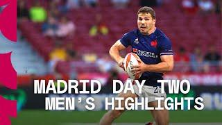 Its an Antoine Dupont MASTERCLASS  Madrid Mens HSBC SVNS Day Two Highlights