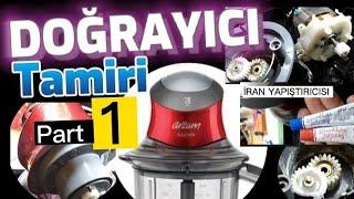 Arzum rondo doğrayıcı arızaları ve tamiri dişli çark sorunu