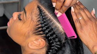 Why PRESS your hair for braids??  Butterfly Braids  Mystical Braids