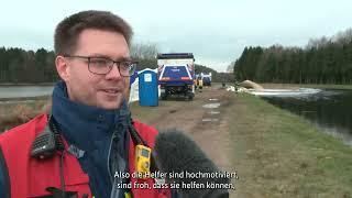 THW-Einsatz in Niedersachsen