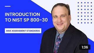 Introduction to NIST SP 800-30