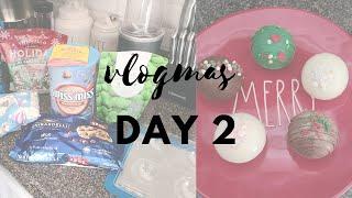 Make Hot Cocoa Bombs With Me - VLOGMAS DAY 2