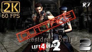 Left 4 Dead 2 - Resident Evil  3rd Person Slow Zombies  Outtake #2  2K 1440p 60FPS