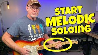 START MELODIC SOLO GUITAR IMPROVISING