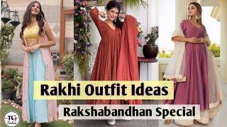 Types Of Rakhi Dresses With Names Rakhi Outfit Ideas Rakshabandhan Dress Ideas