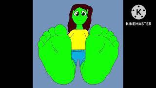 Daisy Marquez’s She Hulk Transformation For @christianthethomasandfrien8257