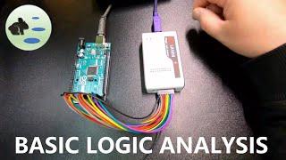 Basic logic analyzer introduction the Kingst LA1010