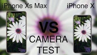 iPhone Xs Max vs iPhone X CAMERA TEST