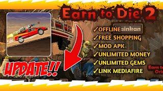 earn to die 2 mod apk unlimited money and gems