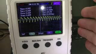 effects on the dso150 scope from a camera flash unit being charged up and discharged