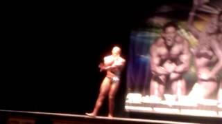 Derielle Kidd posing routine July 2012