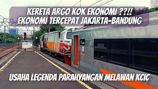 KERETA EKONOMI TERCEPAT JAKARTA - BANDUNG  KA ARGO PARAHYANGAN  EKONOMI PREMIUM