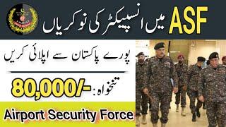 ASF Airport Security Force Jobs 2024 Apply Online  New Govt jobs 2024