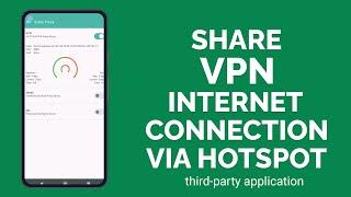 Hotspot VPN Internet Connection Every Proxy Tutorial