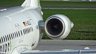 Fokker 100 D-AOLG - AMAZING RR ENGINE SOUND