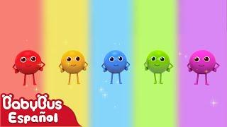 Cinco Dulces Coloridos  Canciones Infantiles  Video Para Niños  BabyBus Español