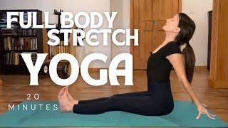 Full Body Stretch Yoga Flow  20 Minutes