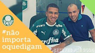 Boa notícia O lateral-esquerdo Lucas Esteves renovou com o Palmeiras até 2024 #Naoimportaoquedigam